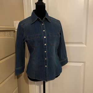 Smart Set Classic Blue Denim Shirt
